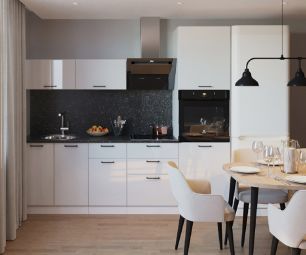 Гарнитур "Белый Глянец" 2400 (арт. 1)