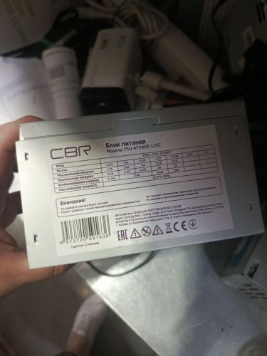 Блок питания 400W CBR PSU-ATX400-12EC