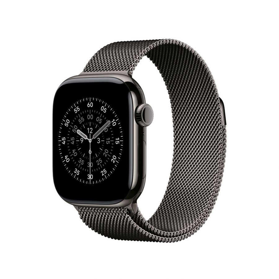 Часы Apple Watch Series 11 GPS + Cellular 42mm Slate Titanium Case with Slate Milanese Loop