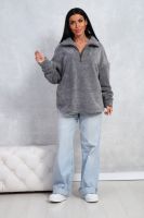 1075  Толстовка женская [серый]