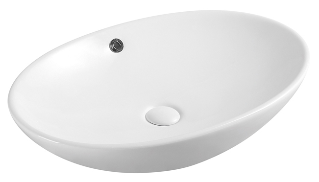 Раковина Azario накладная 630x410x135 белый AZ-3077 SP