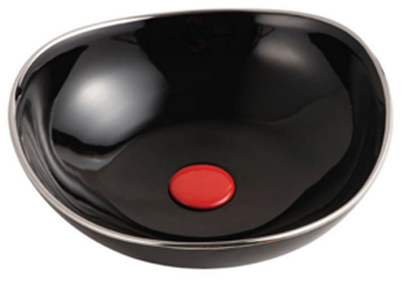 Раковина Azario 390х390х145 ультратонкая, черная глянец AZ- 4031-B18-S12