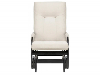 Кресло-маятник Leset Блисс Венге ткань Antonio ivory, 1