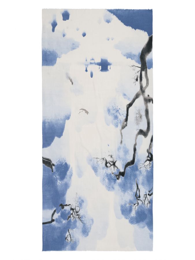 Палантин женский виск+шерсть 90х200 LG33-603-12 LABBRA