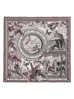 Платок женский шелк 90х90 E04-8376-07 ELEGANZZA