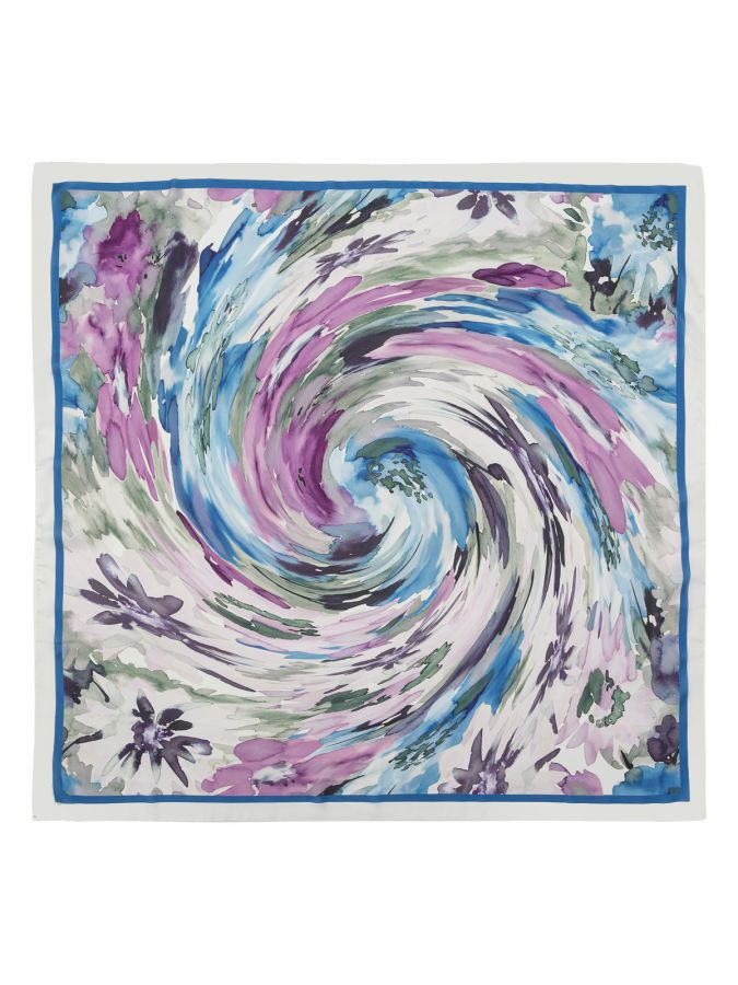 Платок женский виск+шелк 90х90 LG34-425-10 LABBRA