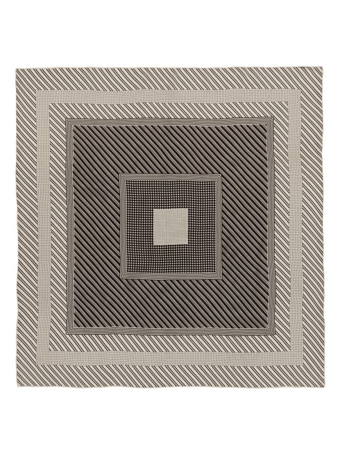 Платок женский шелк 108х108 SS08-8438-01 ELEGANZZA