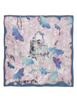 Платок женский шелк 90х90 E03-8448-05 ELEGANZZA