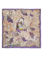 Платок женский шелк 90х90 E03-8448-21 ELEGANZZA