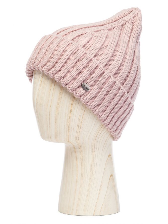 Шапка женская шерсть+акр LB-BR55042 dusty rose LABBRA