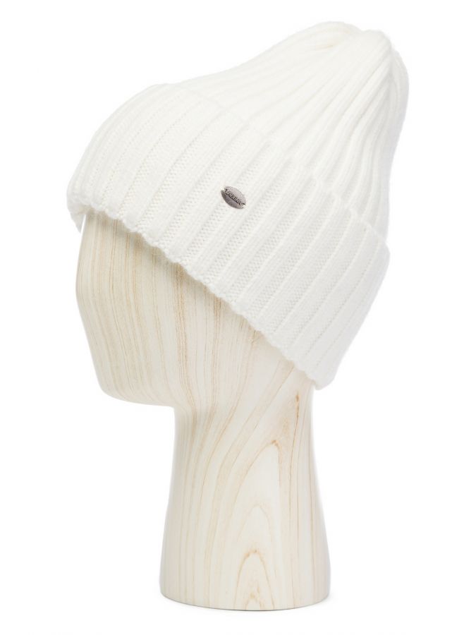 Шапка женская шерсть+анг+нейл LB-A53056 white LABBRA