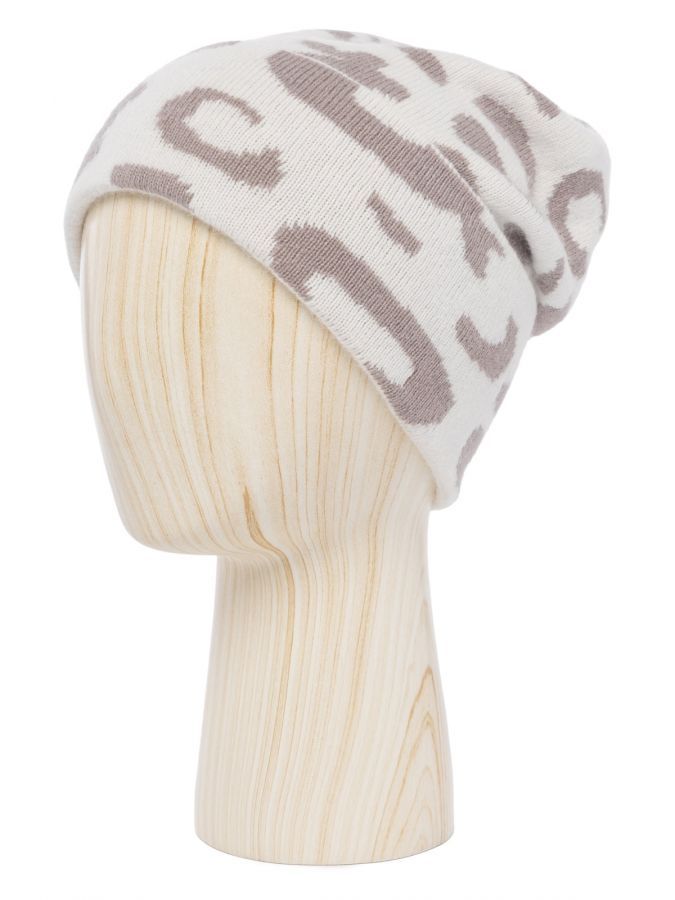 Шапка женская шерсть+анг+нейл LB-A53059 white/d.pink LABBRA