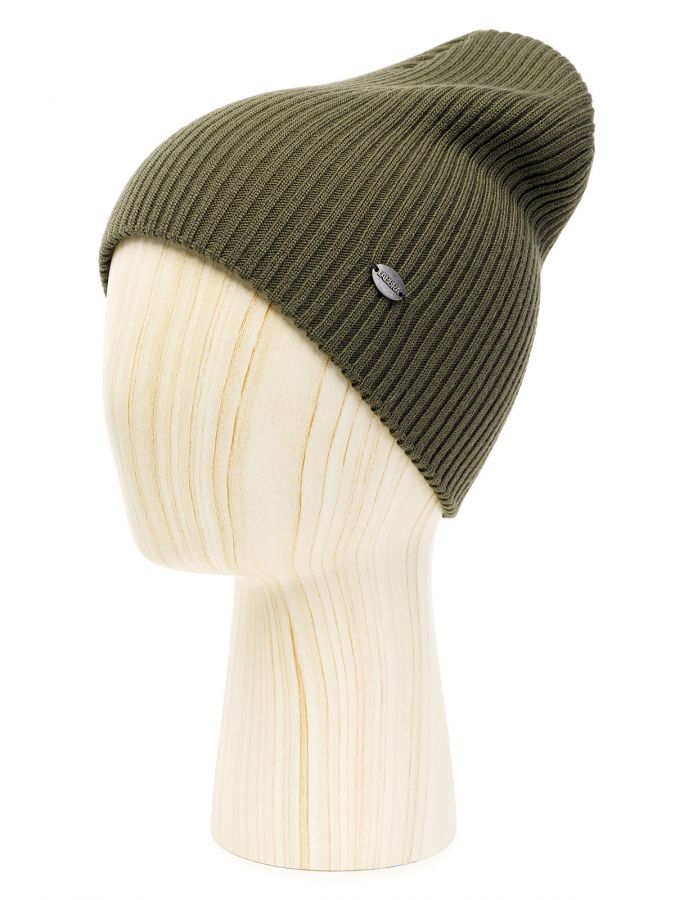 Шапка мужская шерсть+акр LB-A53111 khaki LABBRA