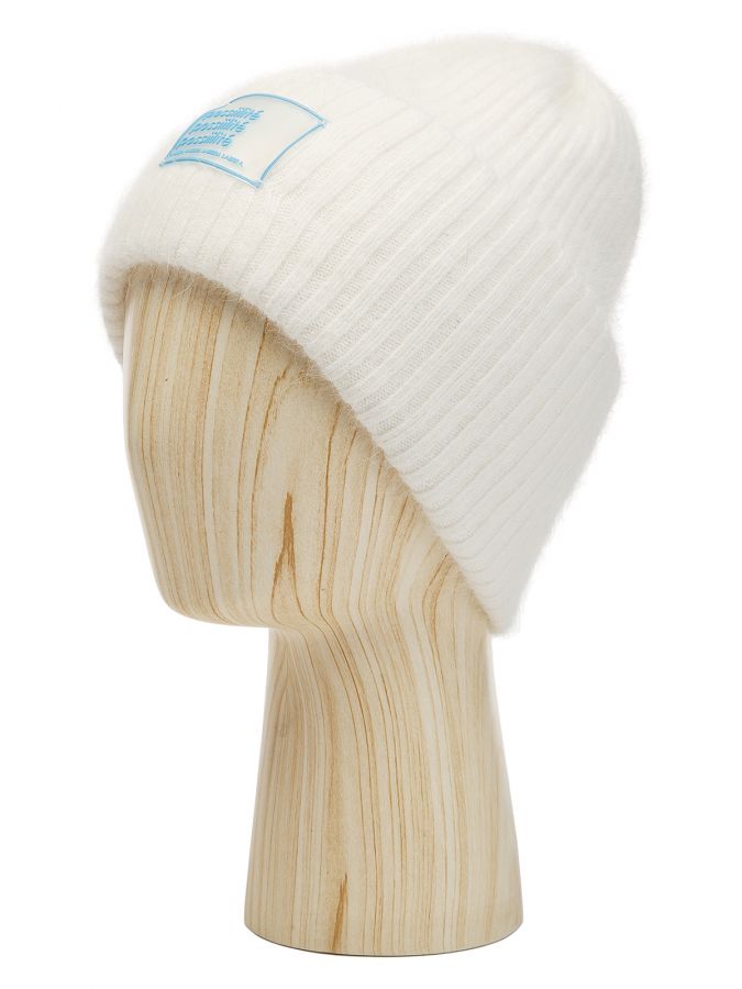 Шапка женская анг+нейл LB-N88052 white LABBRA