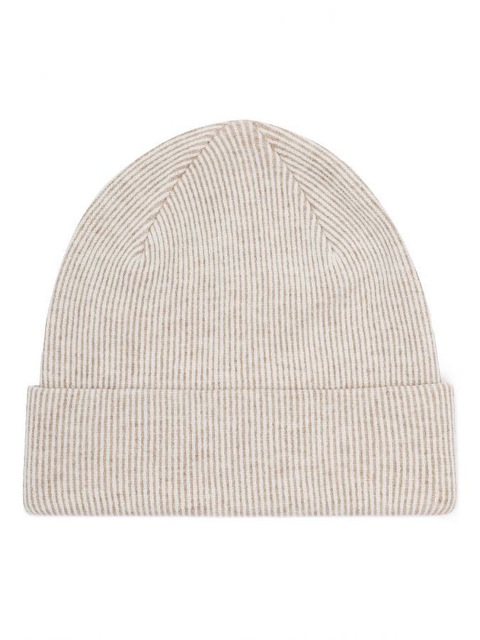 Шапка женская виск+нейл+каш LB-A53067 white/sand LABBRA