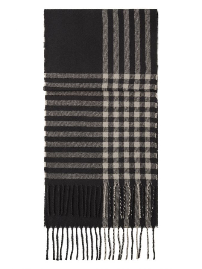 Шарф мужской шерсть+хл+акр 33х180 LEW72-196-19 LABBRA