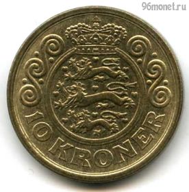 Дания 10 крон 1995 LG-JP-A