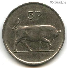Ирландия 5 пенсов 1974