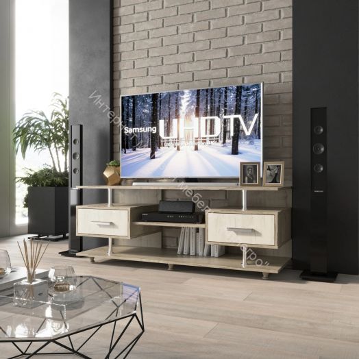 Фант 10 тумба под ТВ (Фант) с 2-мя ящиками