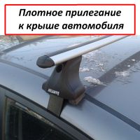 Багажник на крышу Hyundai i40 (2011-15), Атлант, аэродинамические дуги