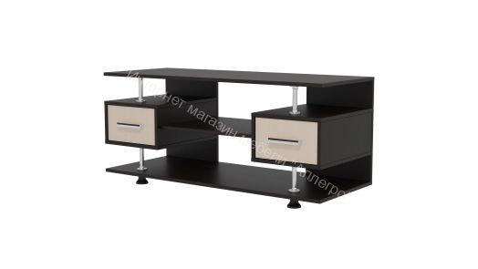 Фант 9 тумба под ТВ (Фант) с 2-мя ящиками Венге/Млечный дуб