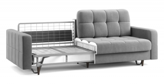 Диван прямой Орлеан тик-так Bravo emerald, вид 8