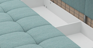 Диван прямой Орлеан тик-так Bravo emerald, вид 6