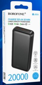 Акк.вншн.BOROFONE BJ80A 22.5W+PD20W 20000mAh чёрн.