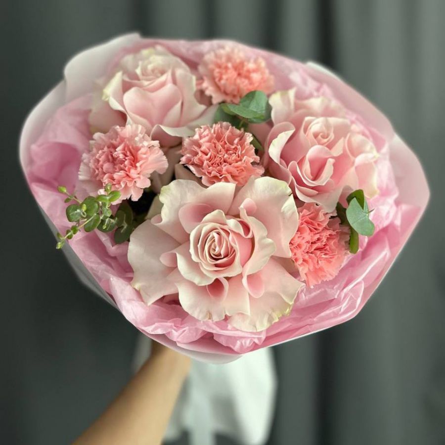 Букет под ленту для девушки