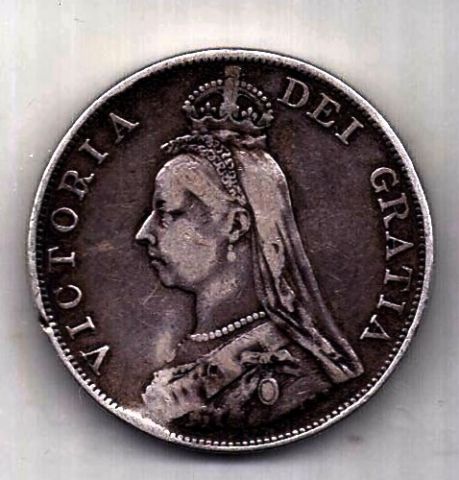 2 флорина 1890 Великобритания