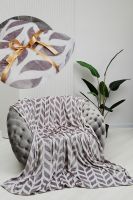 Плед велсофт ST-253 КОЛОС [серый]