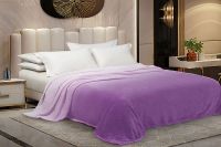 Плед Павлина Super Soft by DOMENICO MANETTY [фиолетовый]