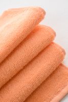 Полотенце махровое банное большое Софатекс 70 * 140 для ванной и бани bs [персик]