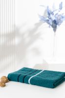 14417 Комплект полотенец 6шт 350гр [бежевый, изумруд]