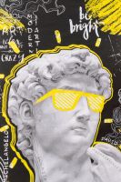 Полотенце банное Давид [серый]