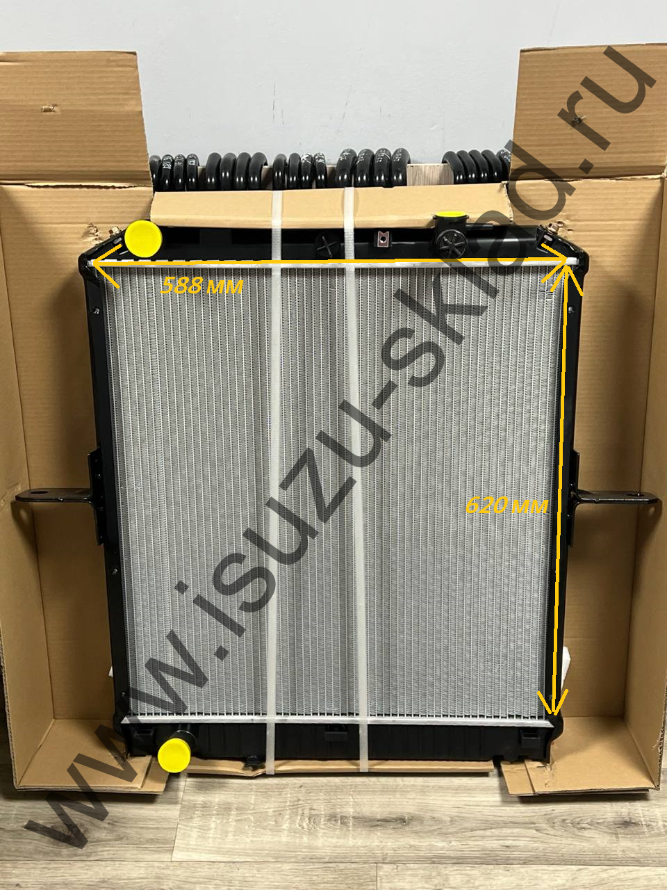 Радиатор двс (4hk1) nqr90/npr75