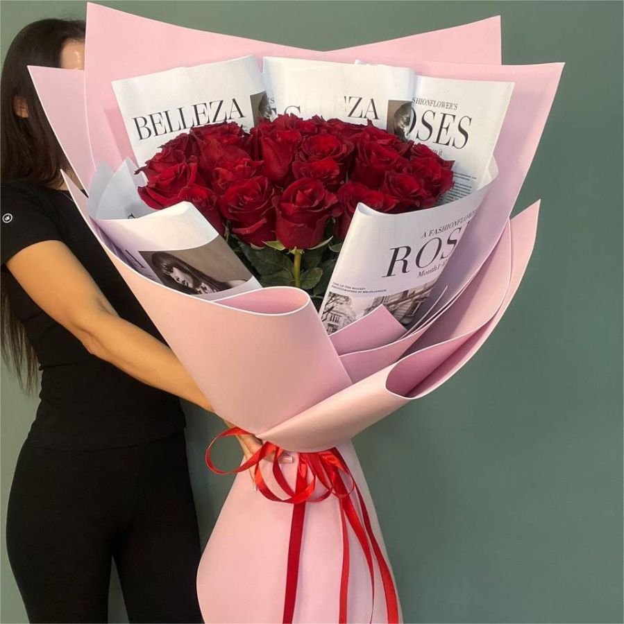 Букет-гигант из Красных роз