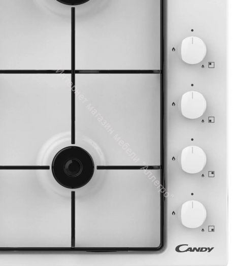 Газовая варочная панель CANDY CHW6WLW белый