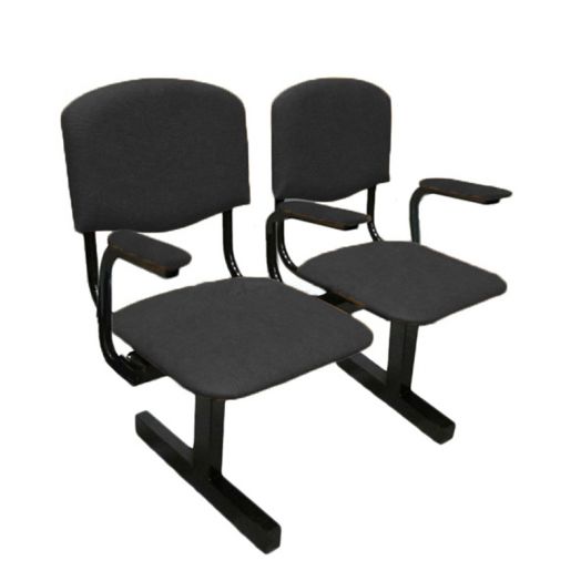 Многоместная мягкая секция №2, 2-х местная (Чёрная)