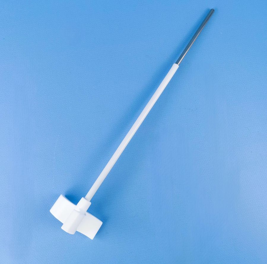 Мешальник для верхнеприводных мешалок Labdevices, 3 лопасти, нержавеющая сталь с фторопластовым покрытием, 350 мм