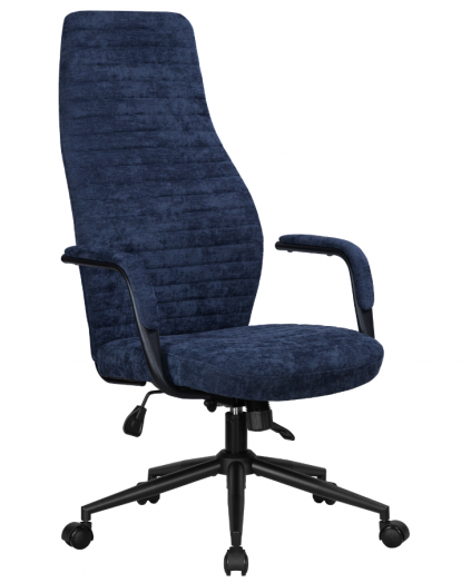 Офисное кресло для руководителей DOBRIN LOKI (синий (VRH230-25))