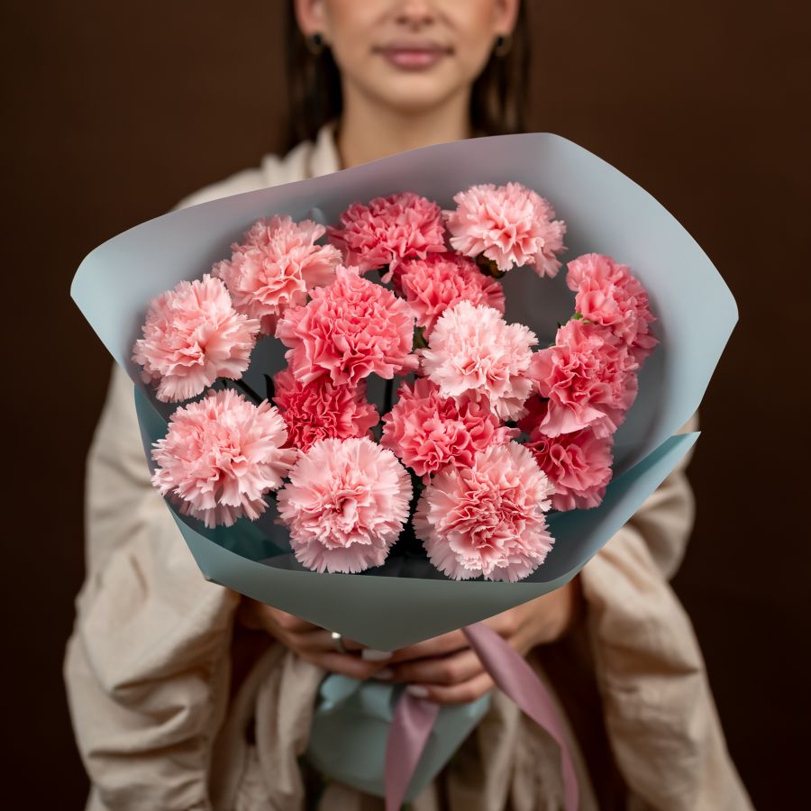 Диантусы розовые 15 шт