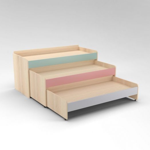 Кровать детская многоярусная "Скандинавия" без тумбы