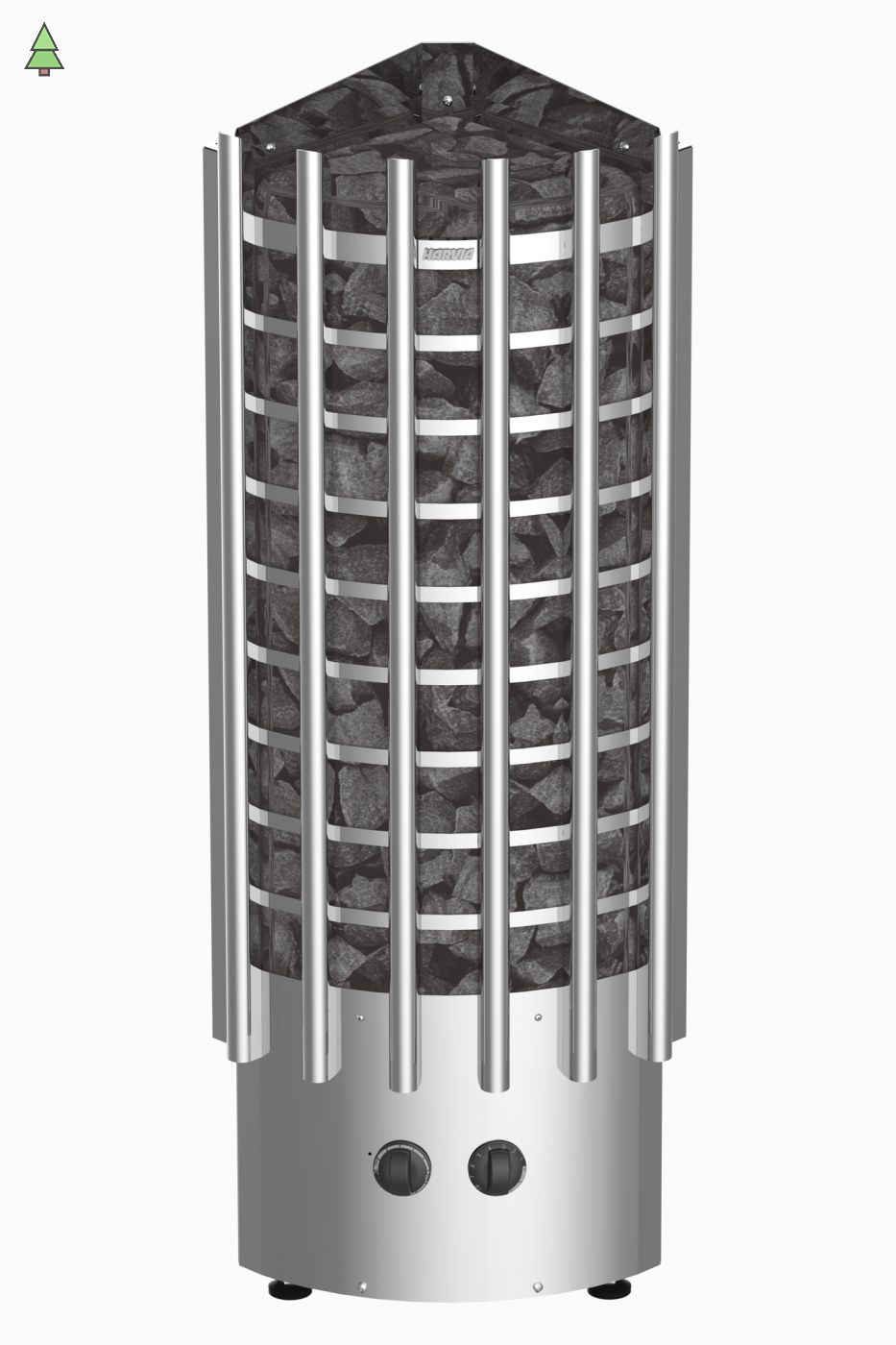 HARVIA Электрическая печь Glow Corner HTRC900400 TRC90 со встроенным пультом