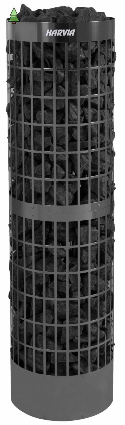 HARVIA Электрическая печь Cilindro Pro PC100E/135E без пульта черный