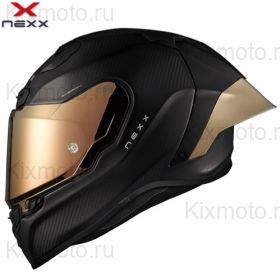 Шлем Nexx X.R3R Zero Pro 2 Carbon, матовый с золотым