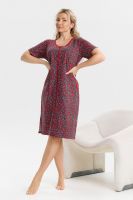 Халат 37000 [сине-красный]