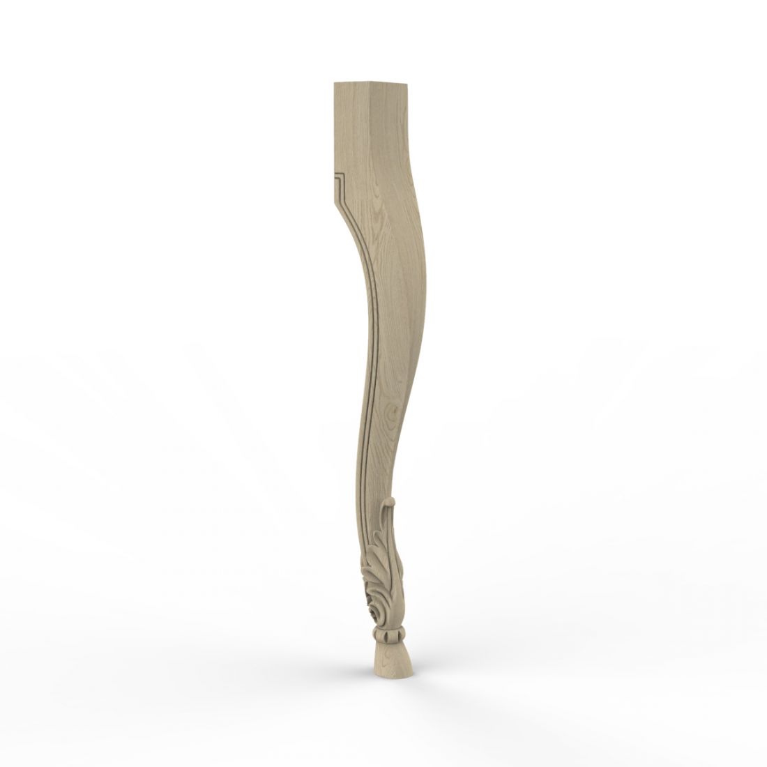 Мебельная ножка "Кабриоль" №125