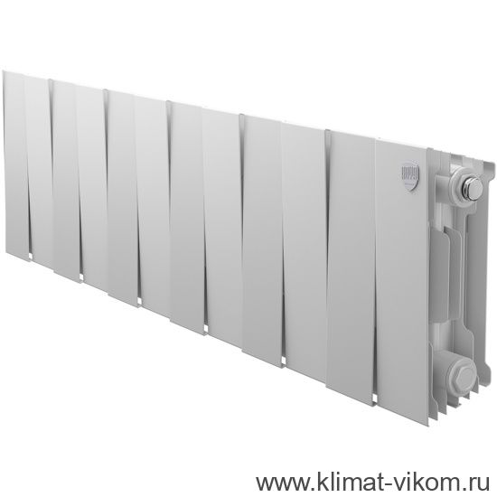 Royal Thermo PianoForte 200 /Bianco Traffico - 12 секц. VDR