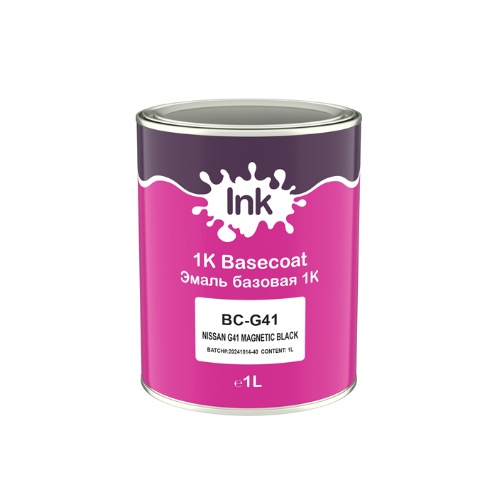 INK G41 Базовая эмаль Nissan Magnetic Black 1л.